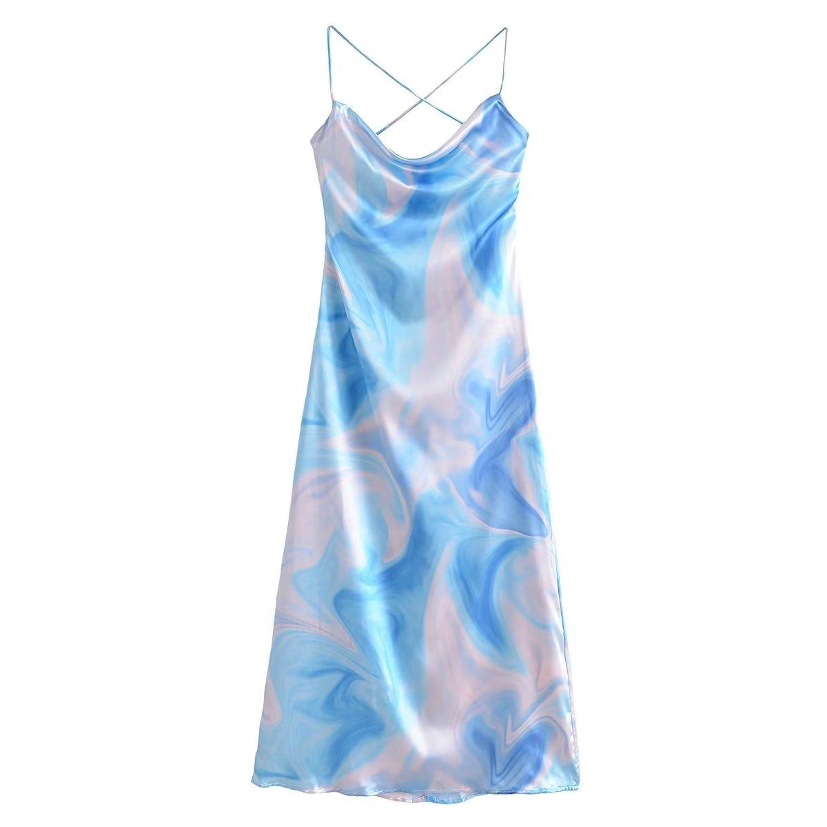 PRINTED DRESS - PRIBO