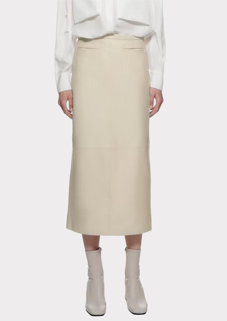 Faux Leather Skirt