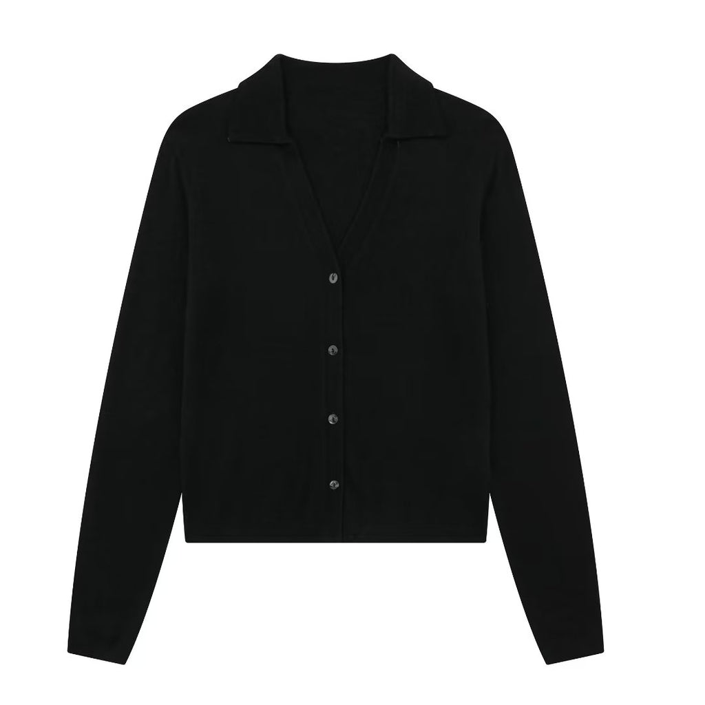 STRAIGHT POLO SWEATER