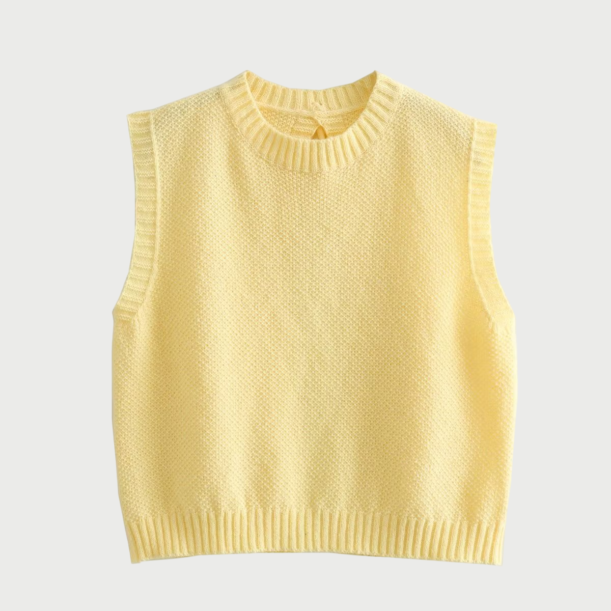 BACKLESS KNITTED TOP