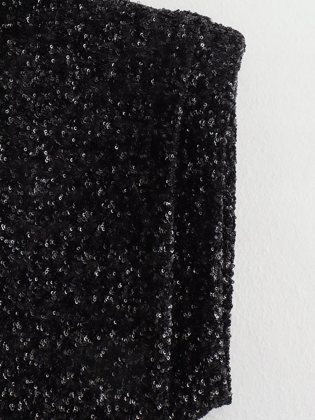 BLACK SPARKLING DRESS