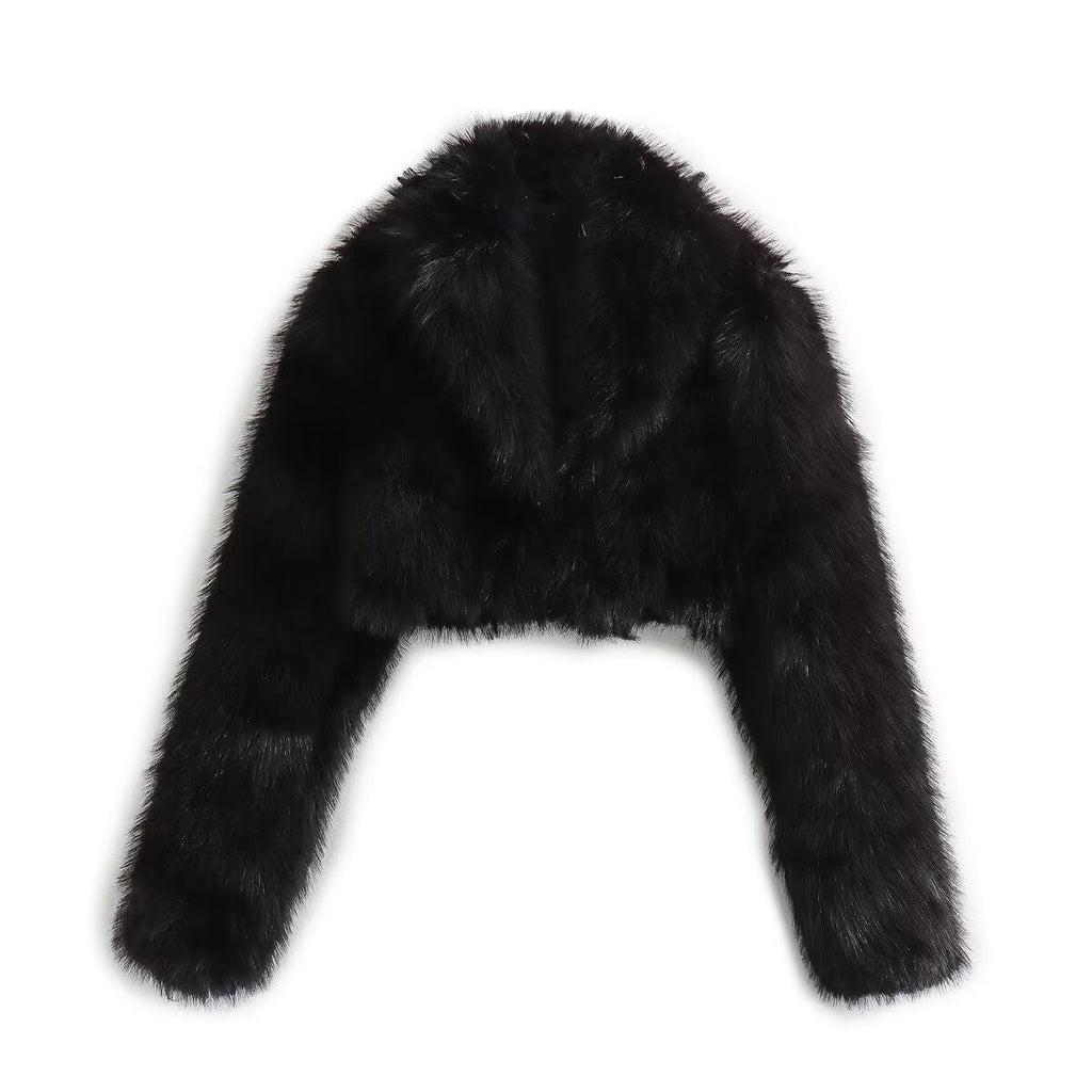 FRENCH FAUX FUR JACKET