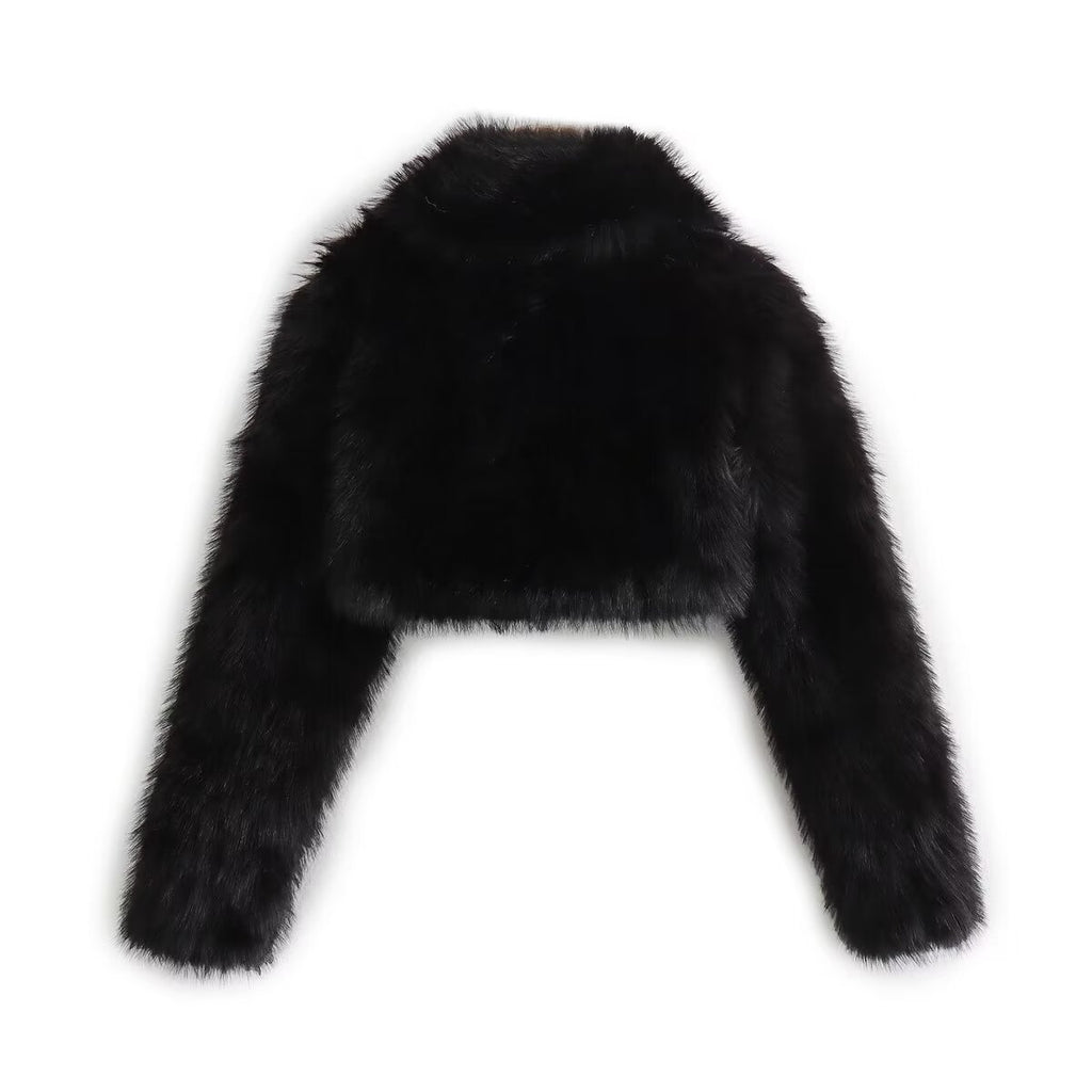 FRENCH FAUX FUR JACKET