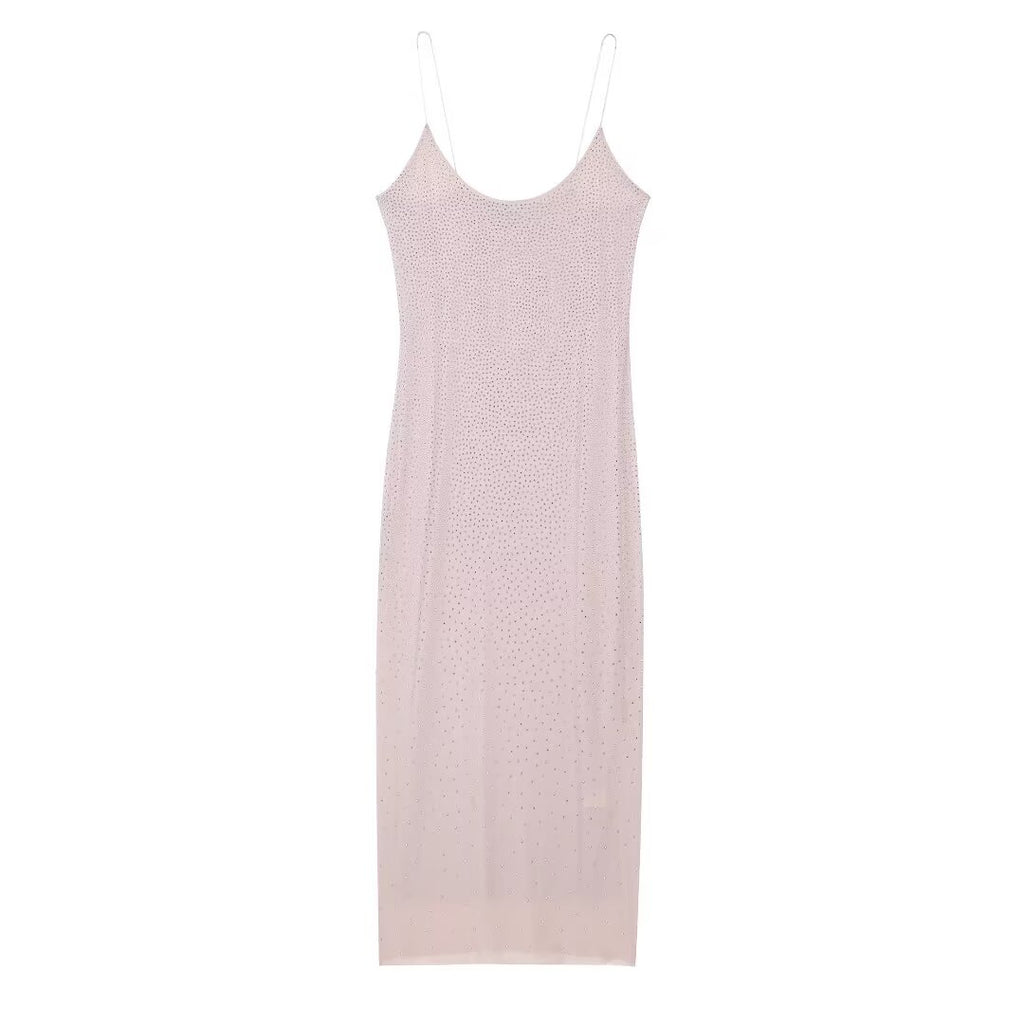 BRIGHT RHINESTONE DRESS