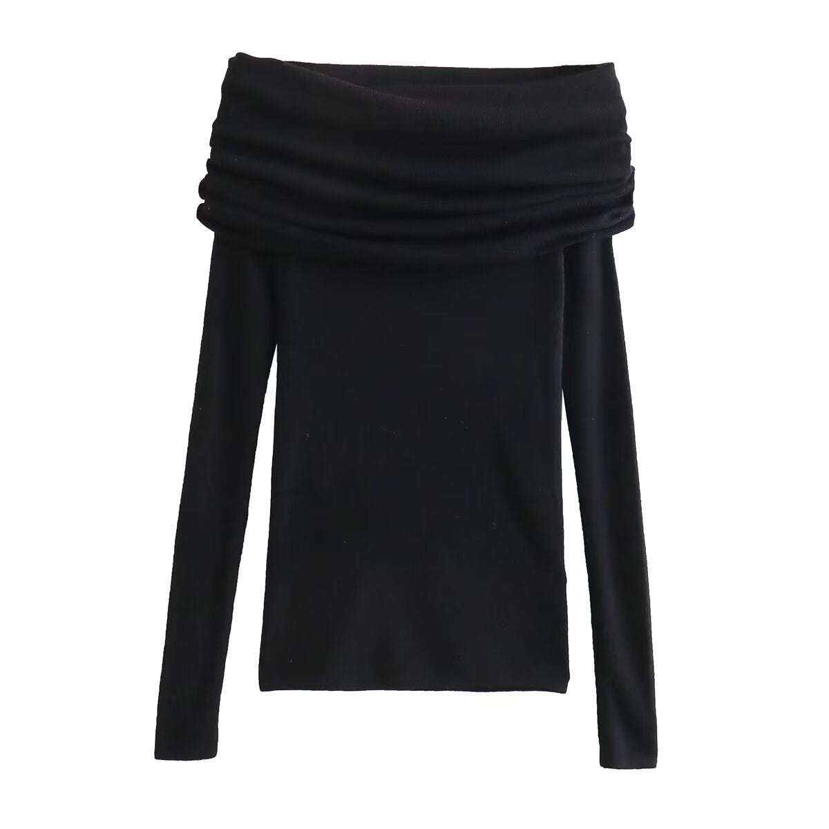 OFF SHOULDER LONG SLEEVE TOP