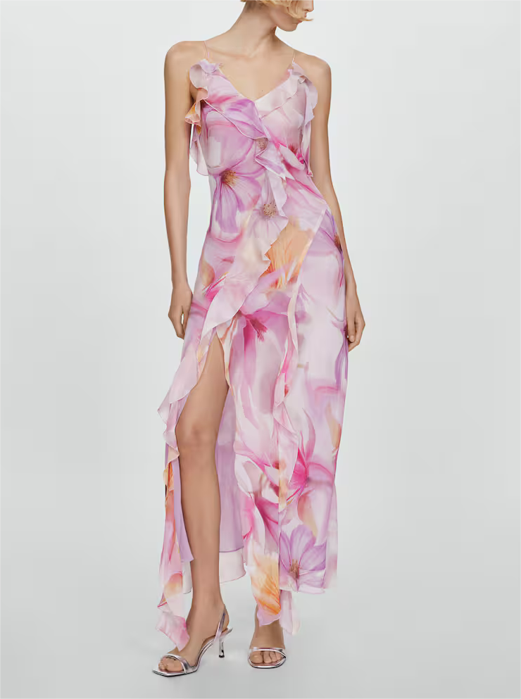 FLORAL MAXI DRESS