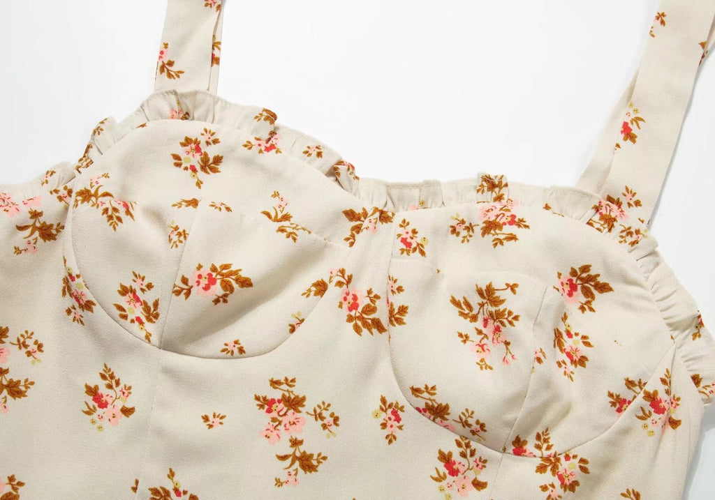 FLORAL A LINE DRESS
