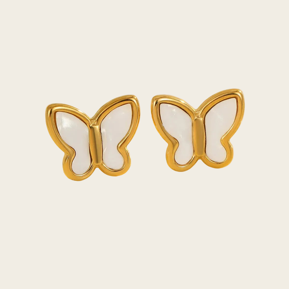 BUTTERFLY GOLD NECKLACE, EARRING, BRACELET & RING