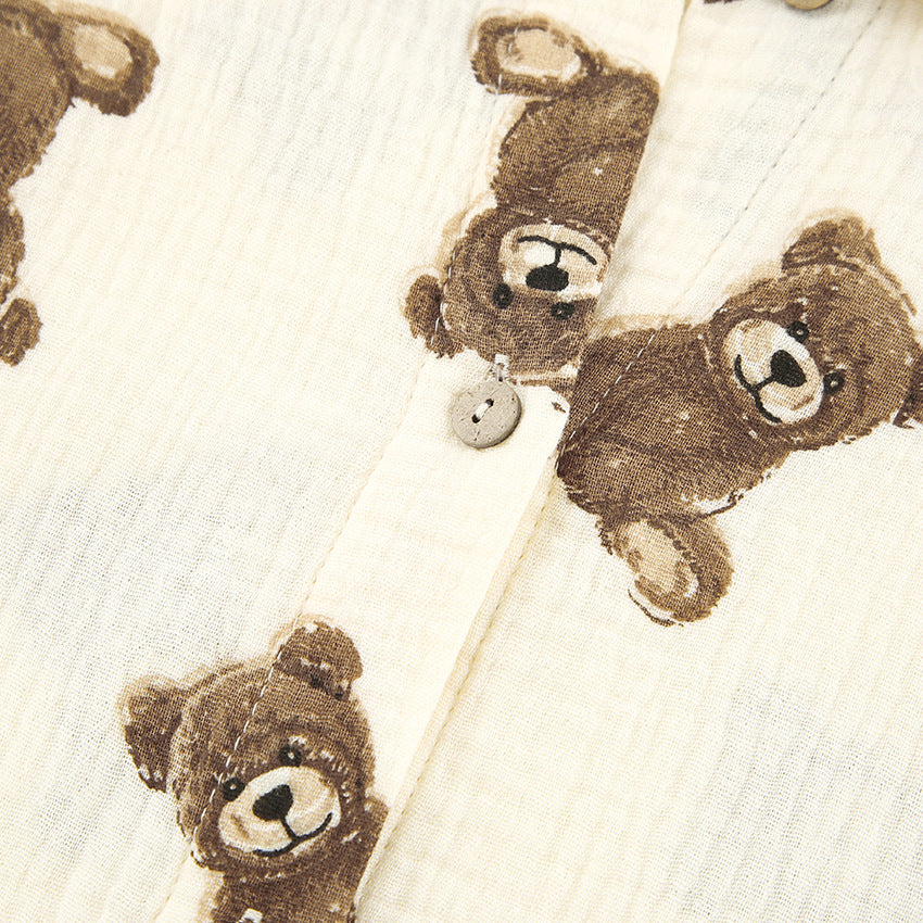 COTTON BEAR PAJAMAS SET