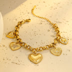 EVELYN CHARM NECKLACE AND BRACELET