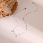 VIVIAN GOLD & SILVER NECKLACE