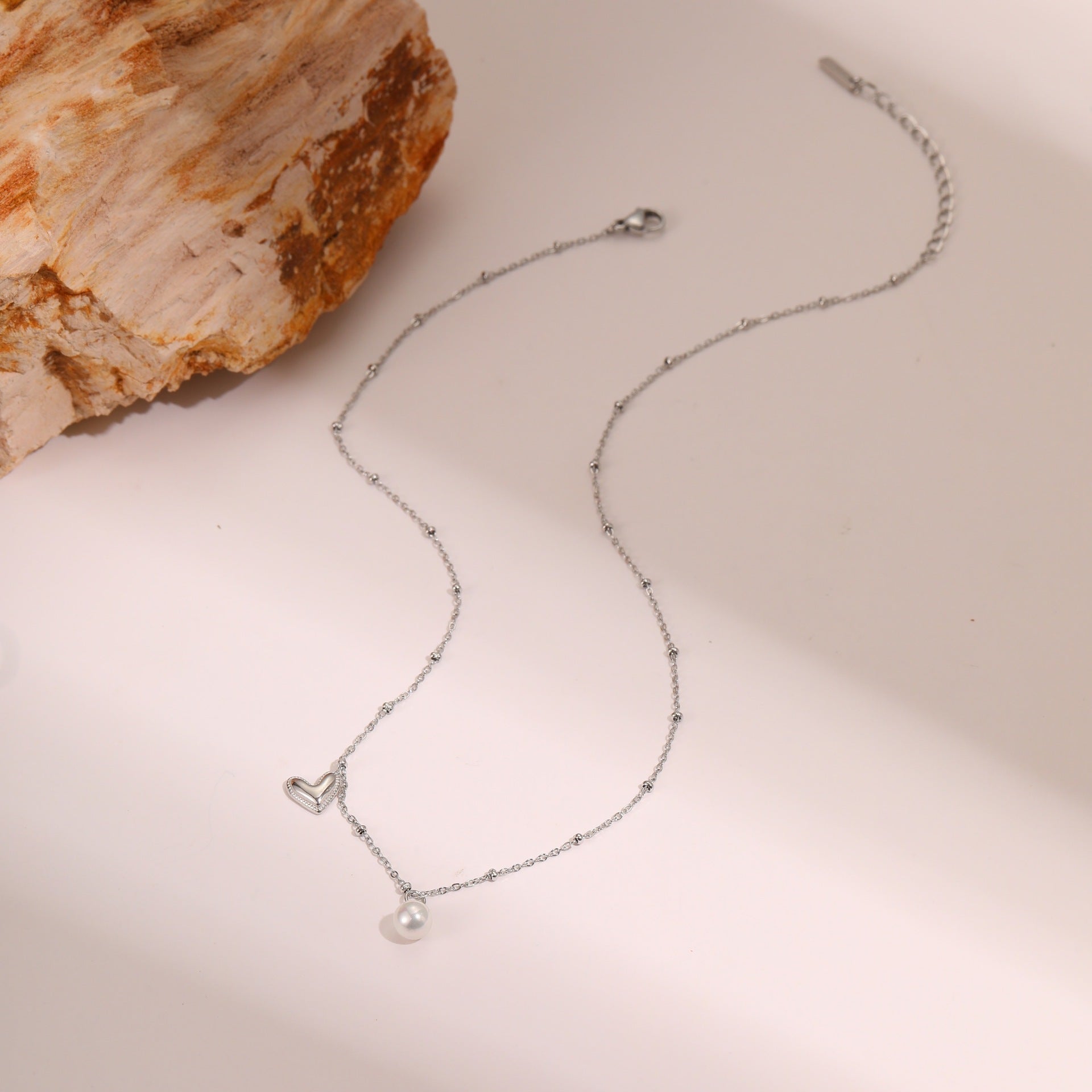 VIVIAN GOLD & SILVER NECKLACE