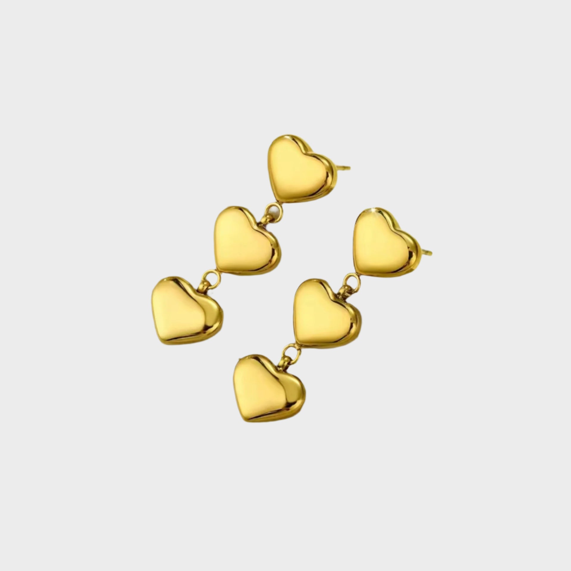 Golden Love Heart