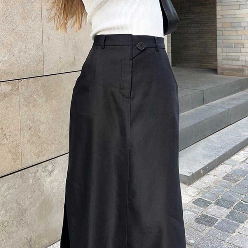SILK MAXI SKIRT