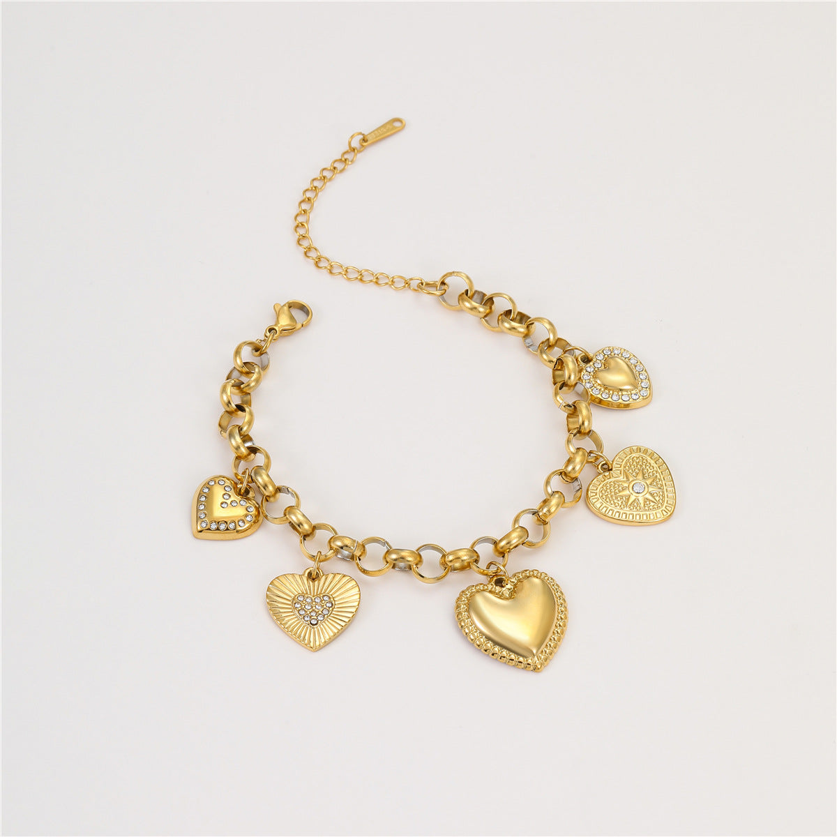 EVELYN CHARM NECKLACE AND BRACELET