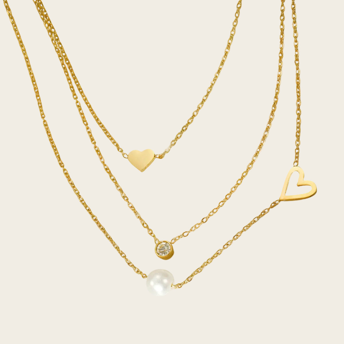 MELISA GOLD NECKLACE
