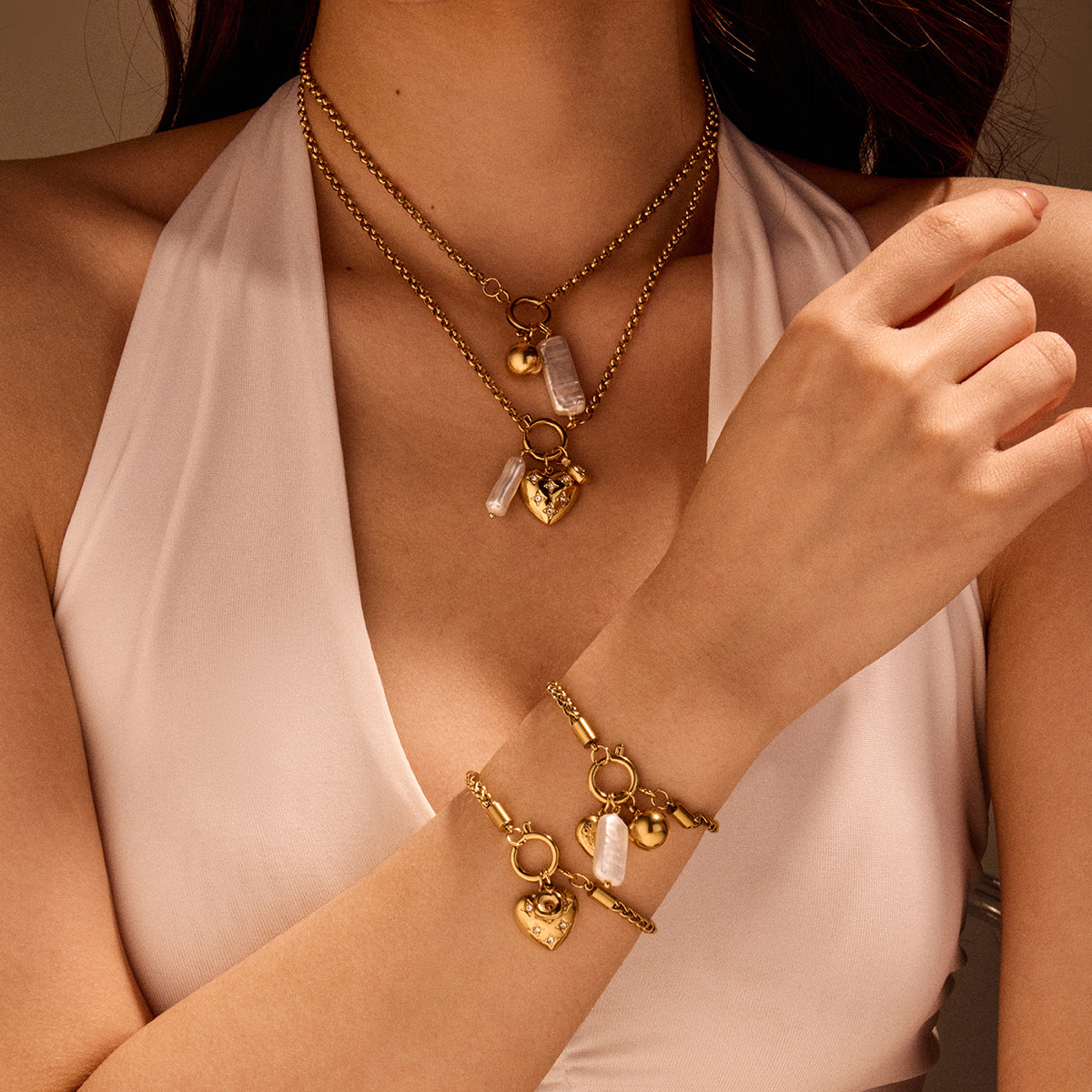 ANNA BRACELET & NECKLACE