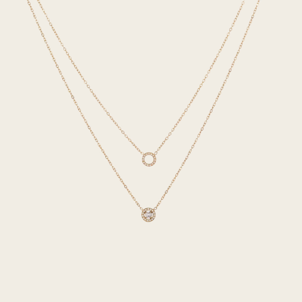 MIMI GOLD & SILVER NECKLACE