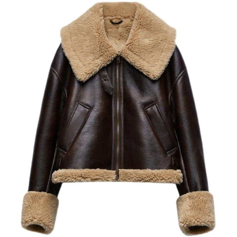Winter Faux Fur Coat