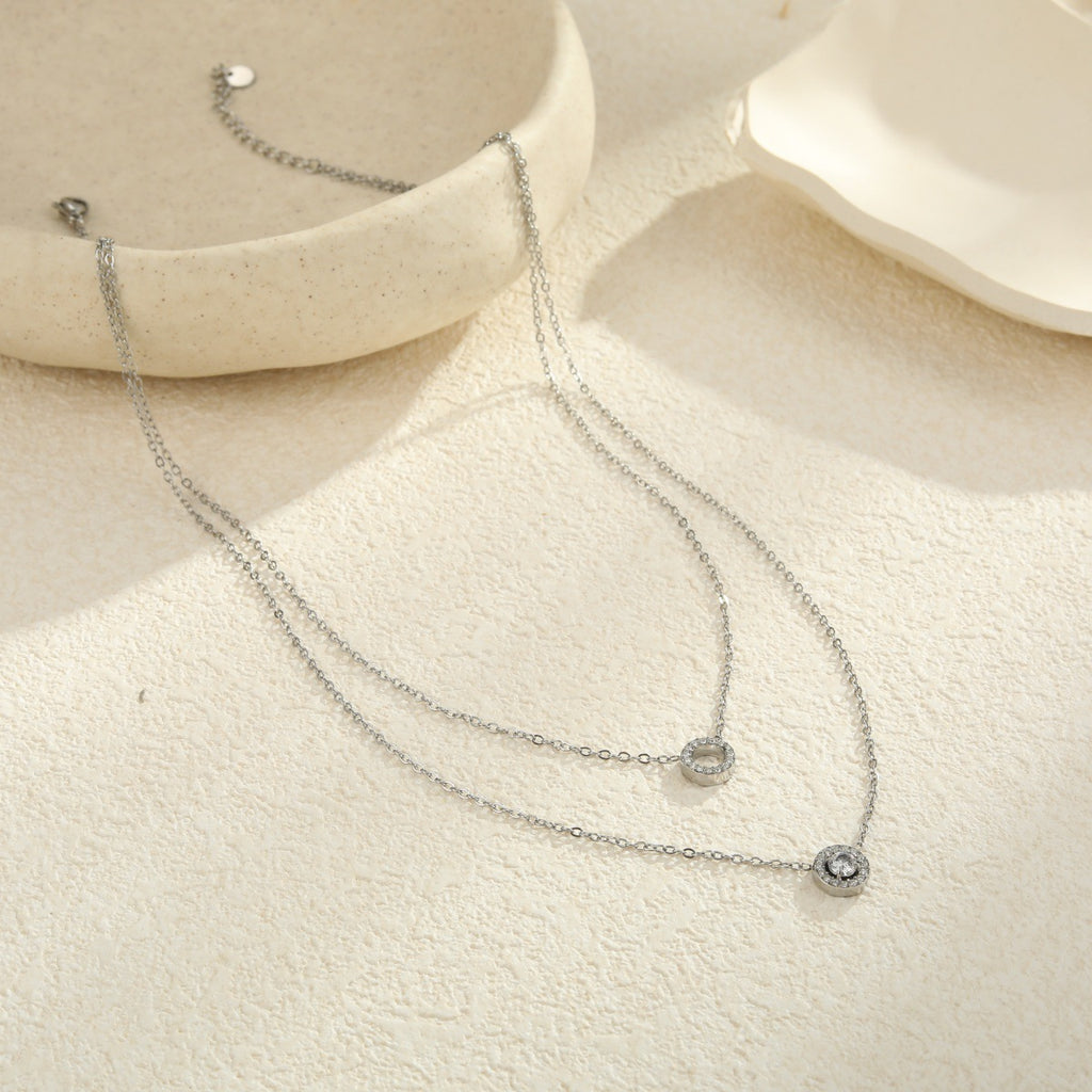 MIMI GOLD & SILVER NECKLACE