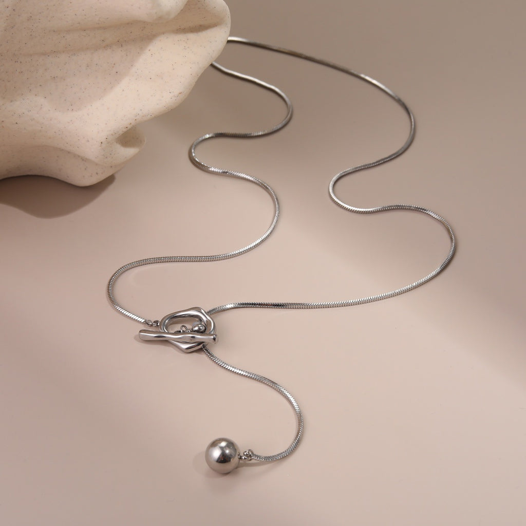 ALINA GOLD & SILVER NECKLACE