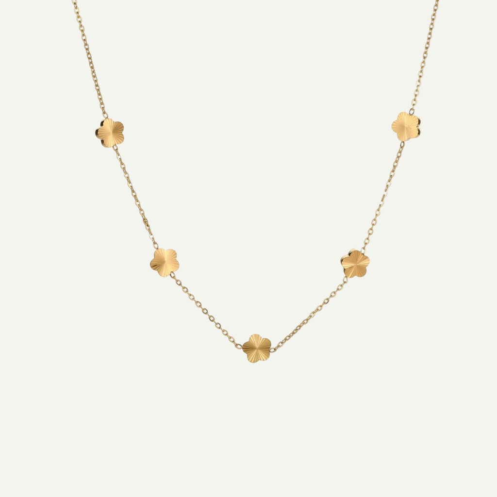 EVA GOLD & SILVER NECKLACE