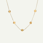 EVA GOLD & SILVER NECKLACE