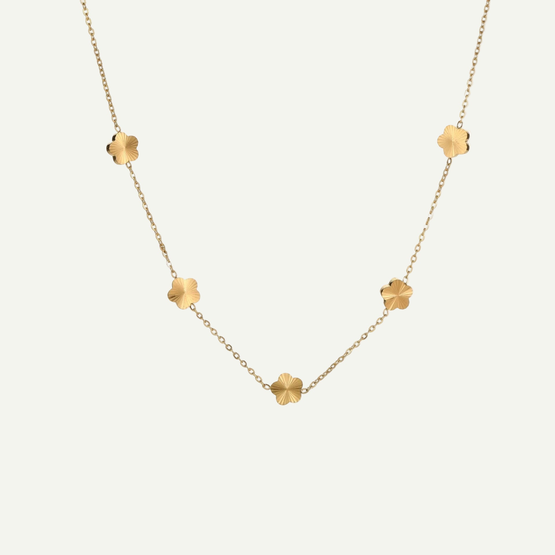 EVA GOLD & SILVER NECKLACE