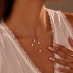 VIVIAN GOLD & SILVER NECKLACE