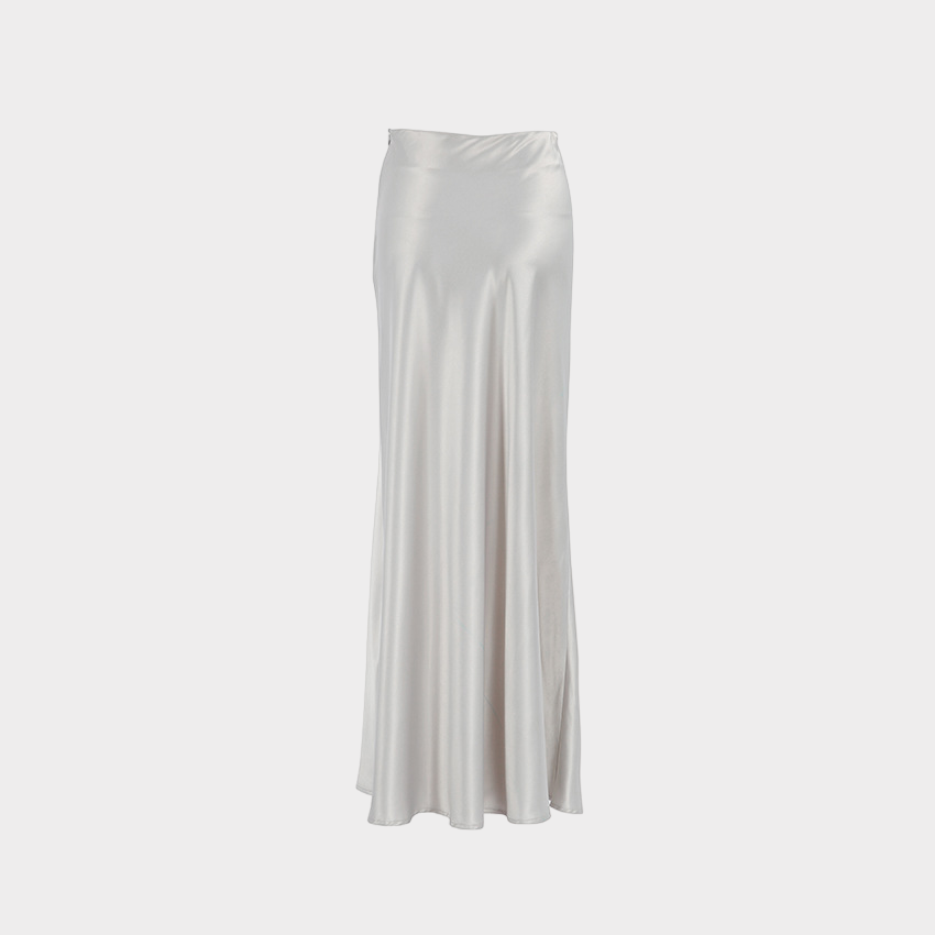 SATIN MAXI SKIRT