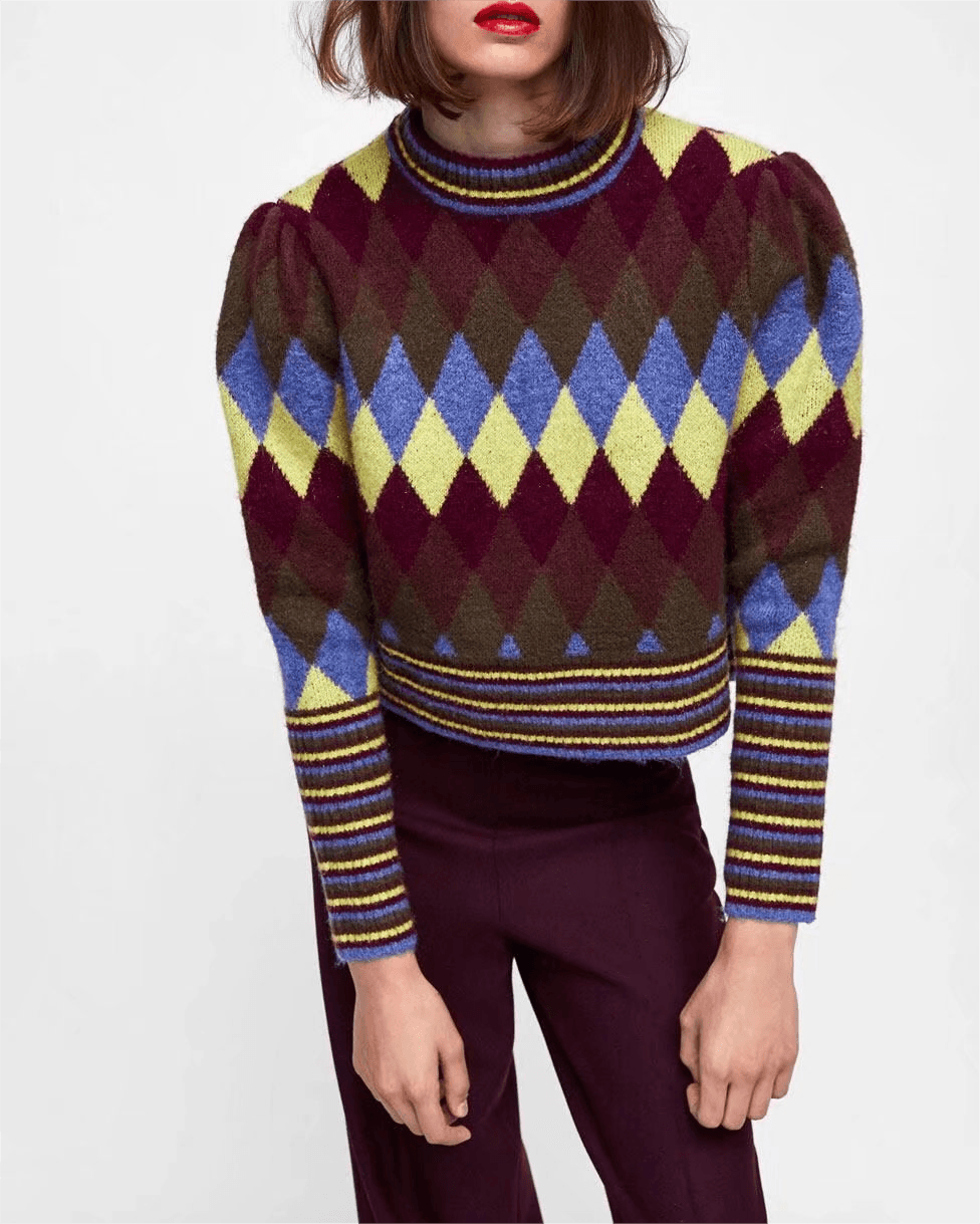 ABSTRACT SWEATER - PRIBO