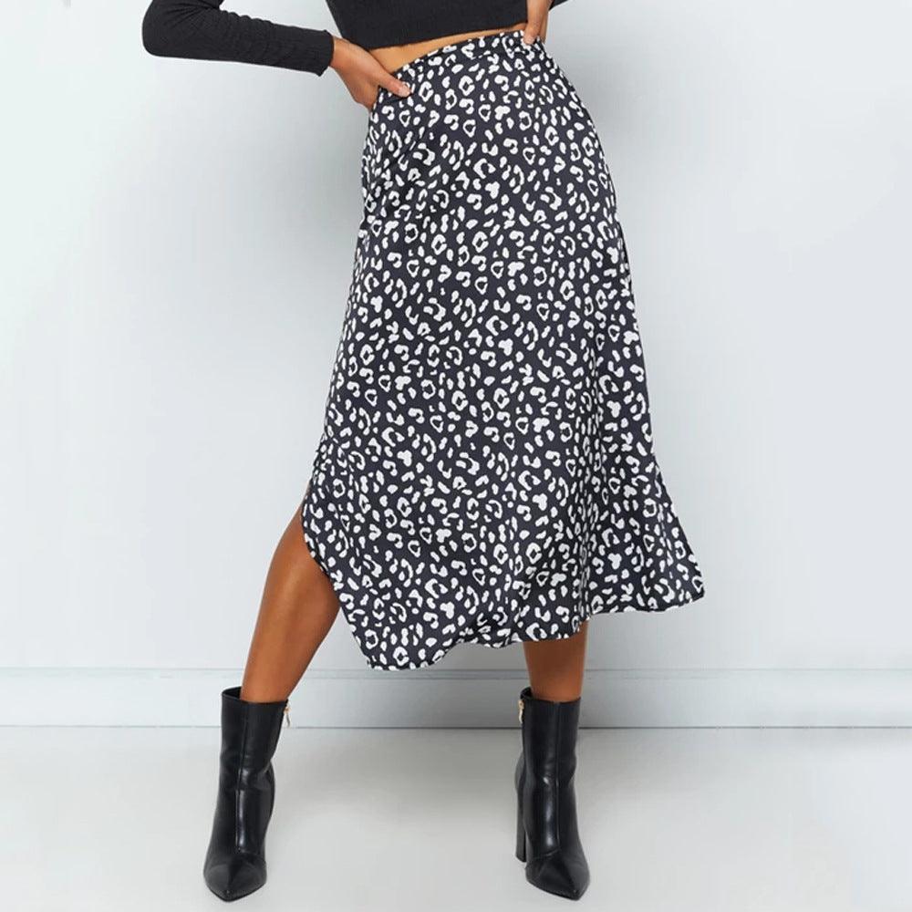 ANIMAL PRINT SKIRT - PRIBO