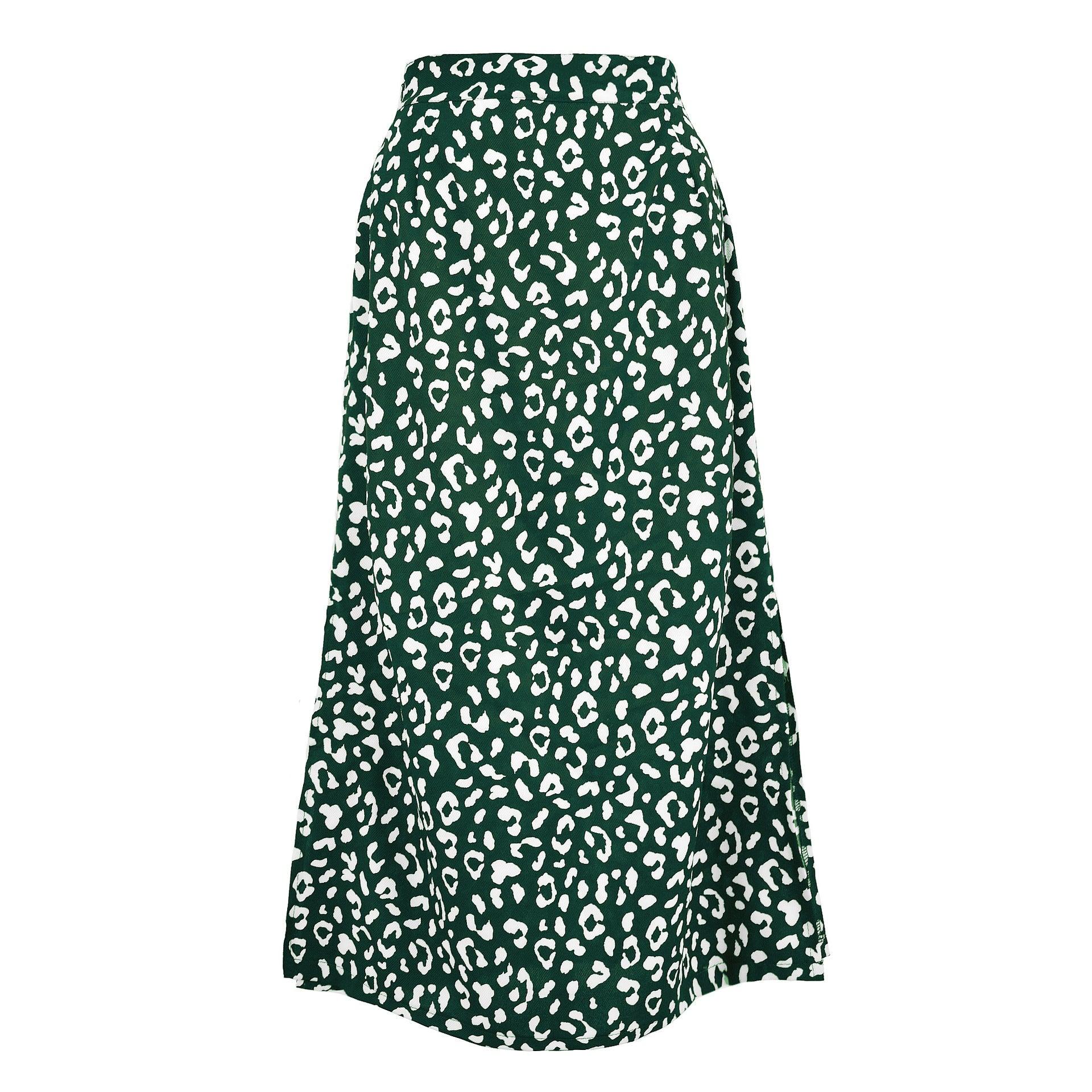 ANIMAL PRINT SKIRT - PRIBO