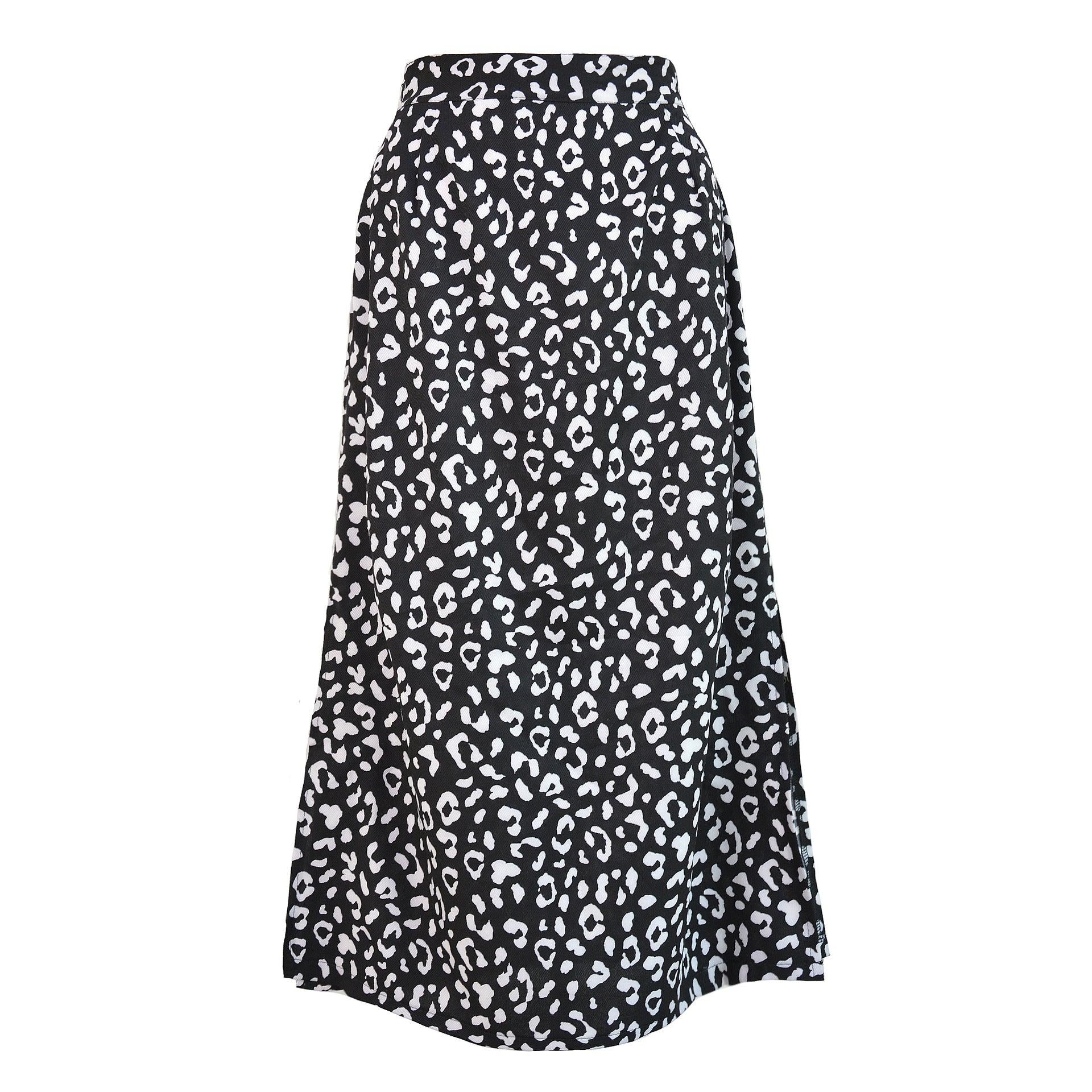 ANIMAL PRINT SKIRT - PRIBO