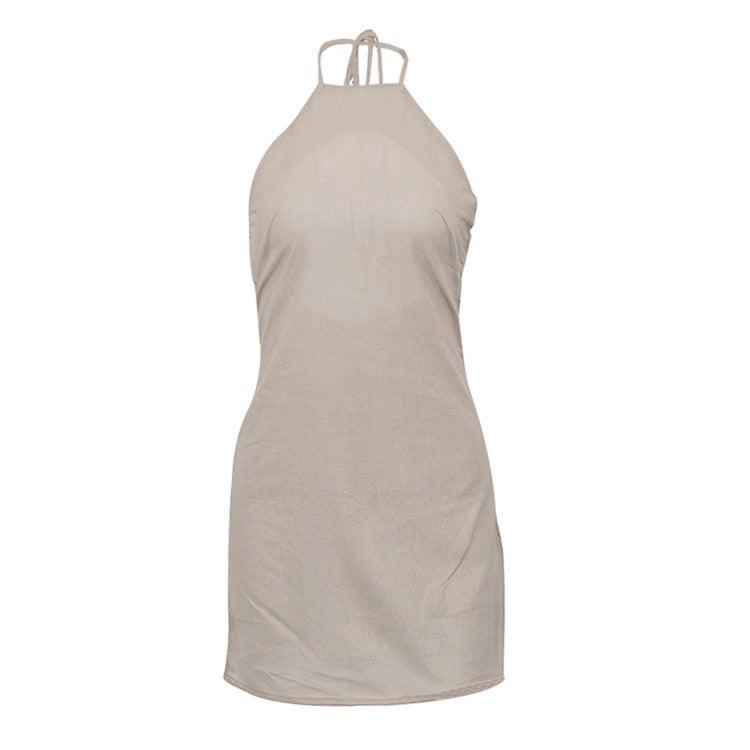 BACKLESS DRESS - PRIBO