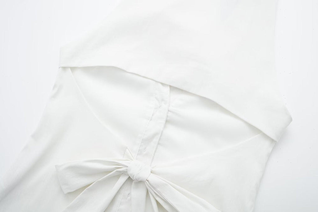 BACKLESS HALTER TOP - PRIBO