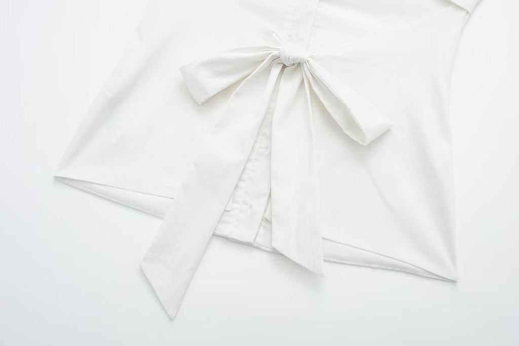 BACKLESS HALTER TOP - PRIBO