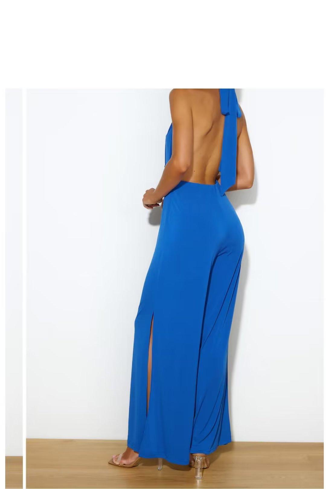 BACKLESS JUMPSUIT - PRIBO