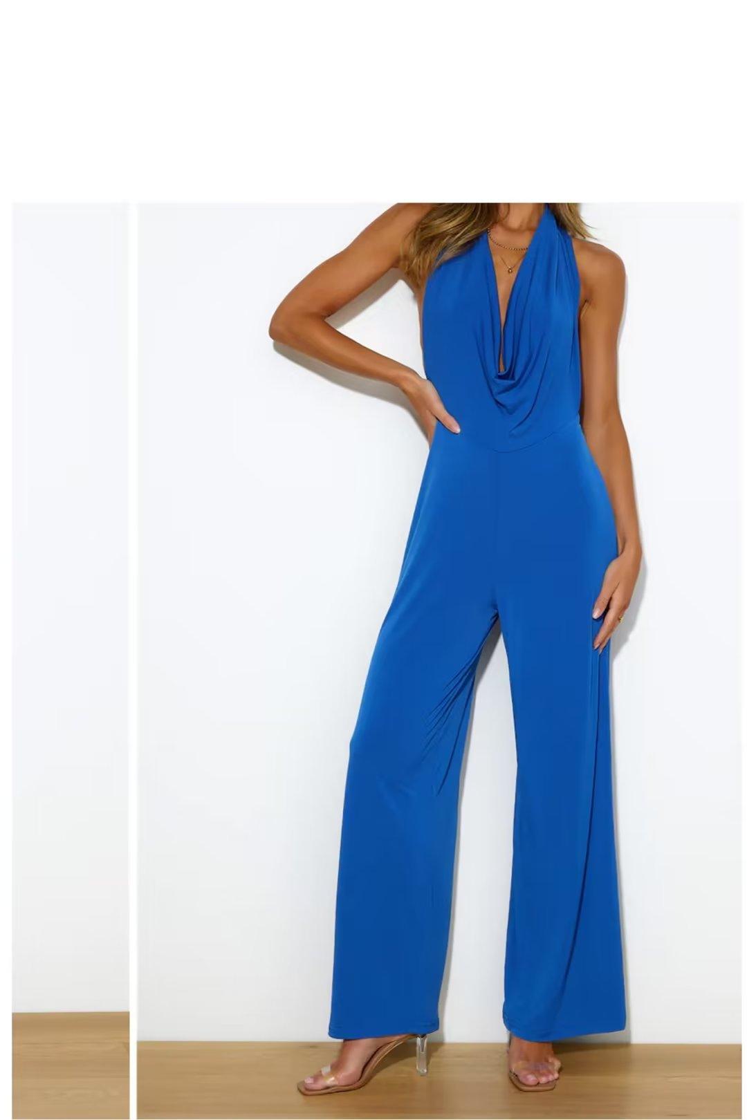 BACKLESS JUMPSUIT - PRIBO