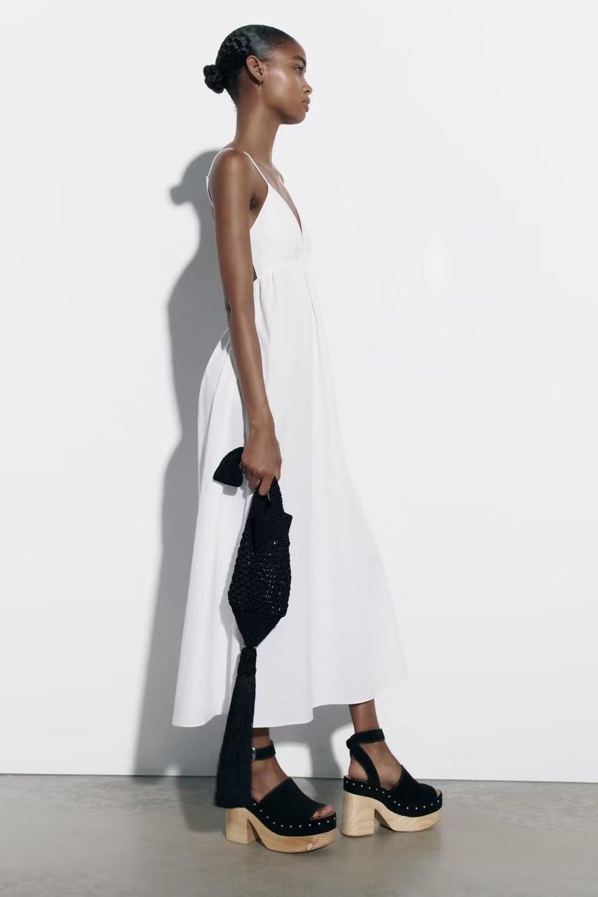 BACKLESS MAXI DRESS - PRIBO