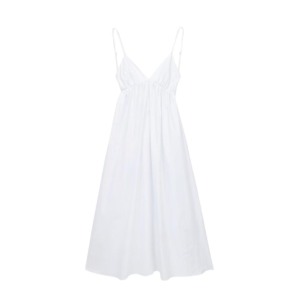 BACKLESS MAXI DRESS - PRIBO