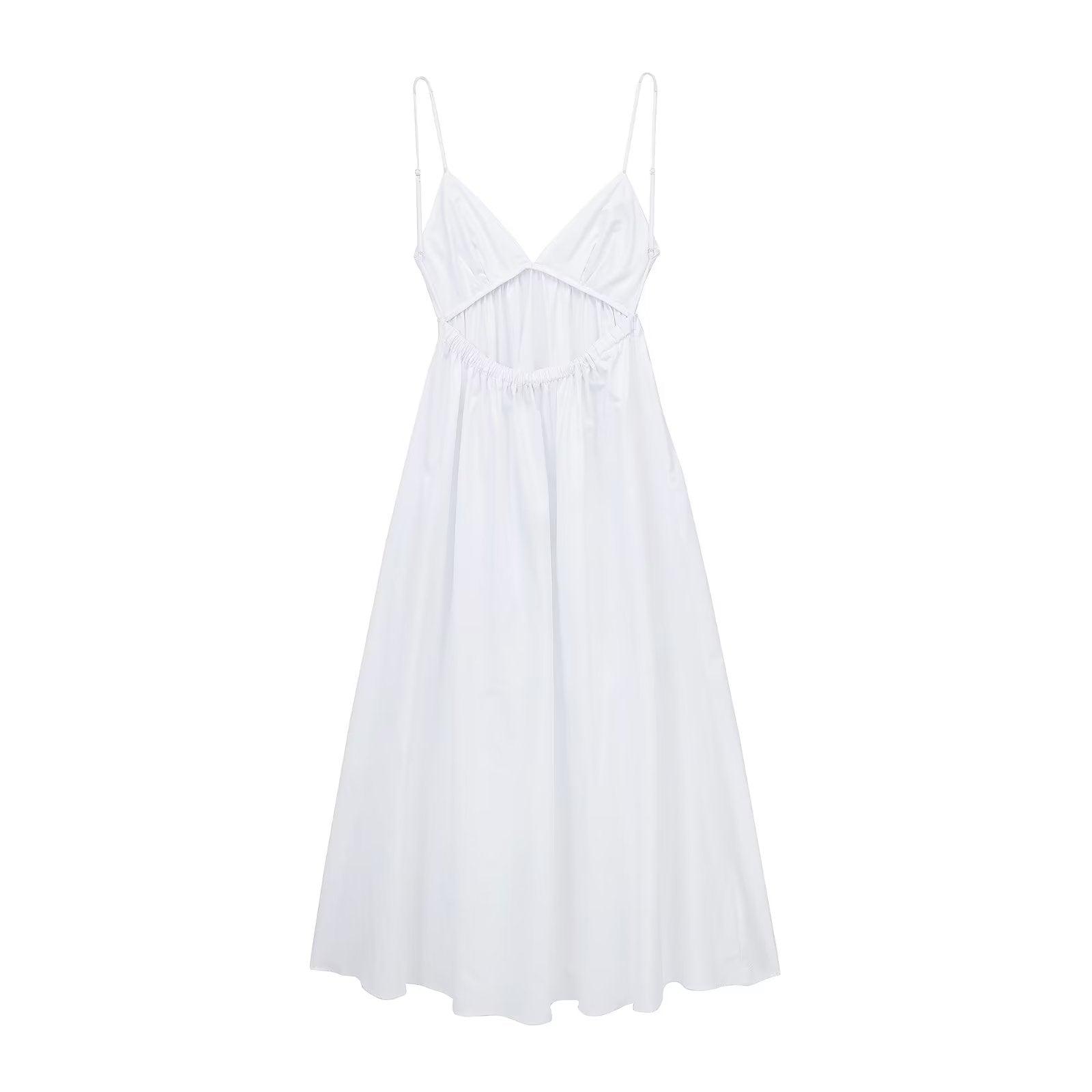 BACKLESS MAXI DRESS - PRIBO