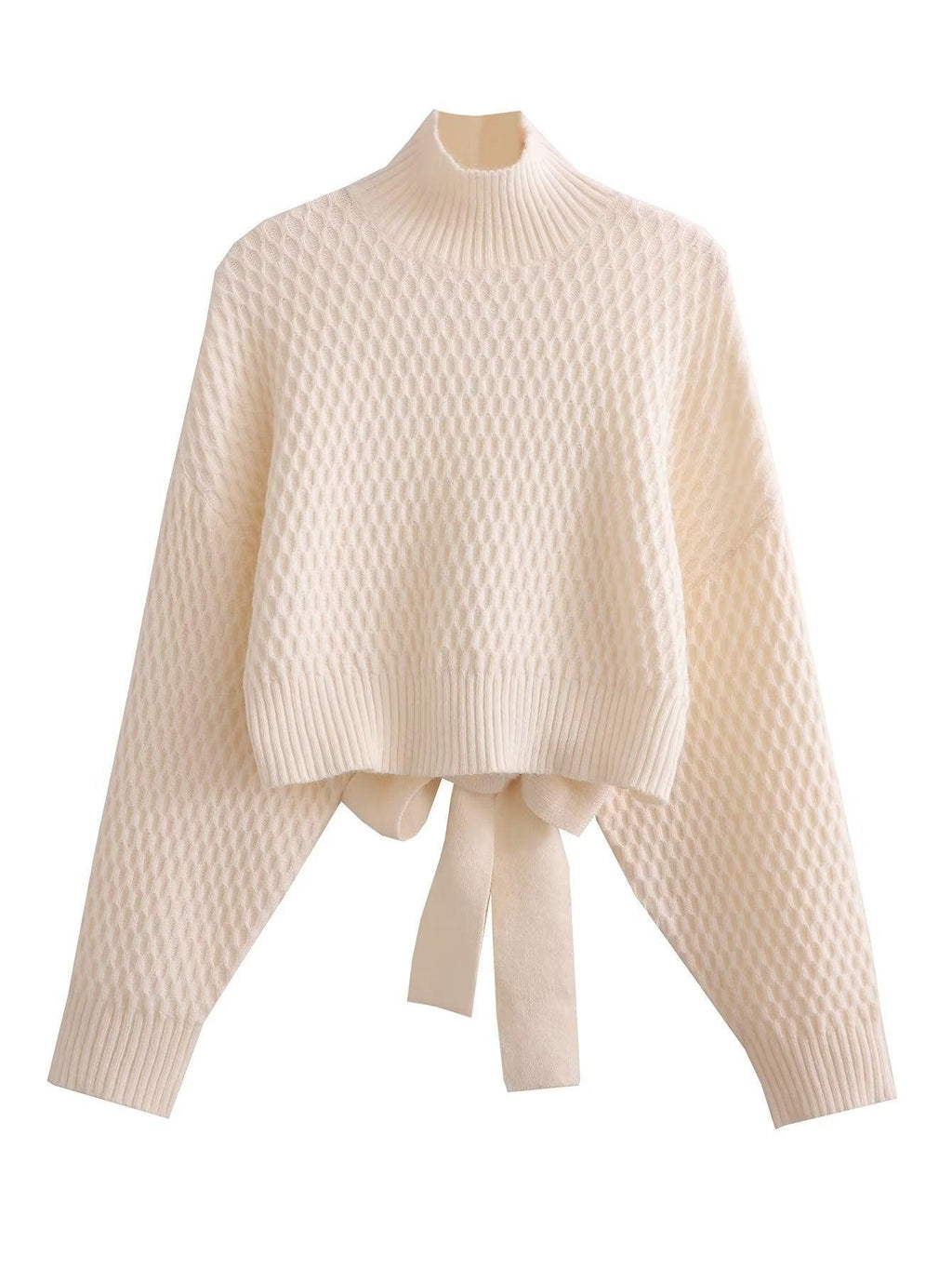 BACKLESS SWEATER - PRIBO