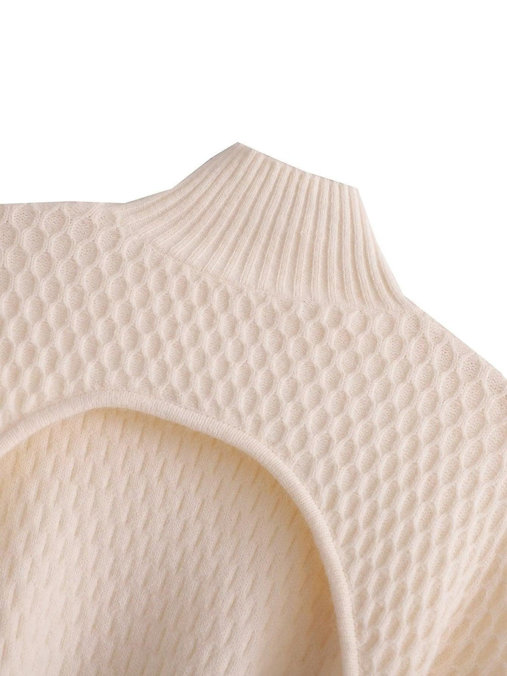 BACKLESS SWEATER - PRIBO