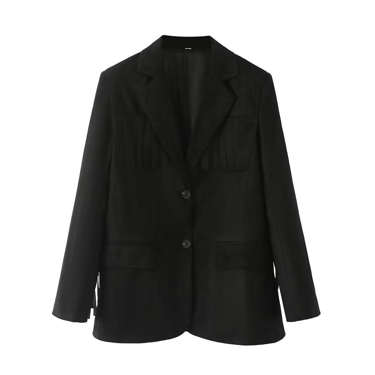BLACK BLAZER - PRIBO