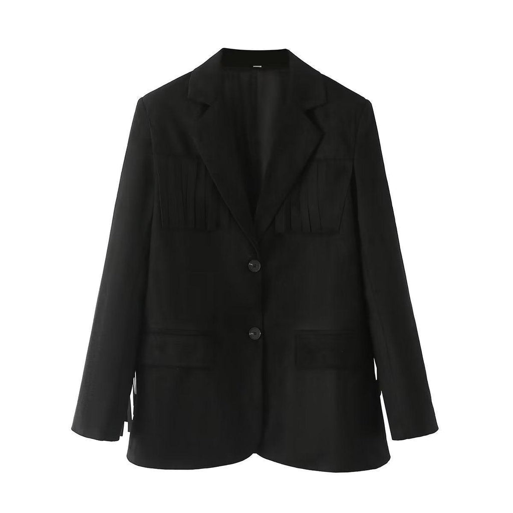 BLACK BLAZER - PRIBO