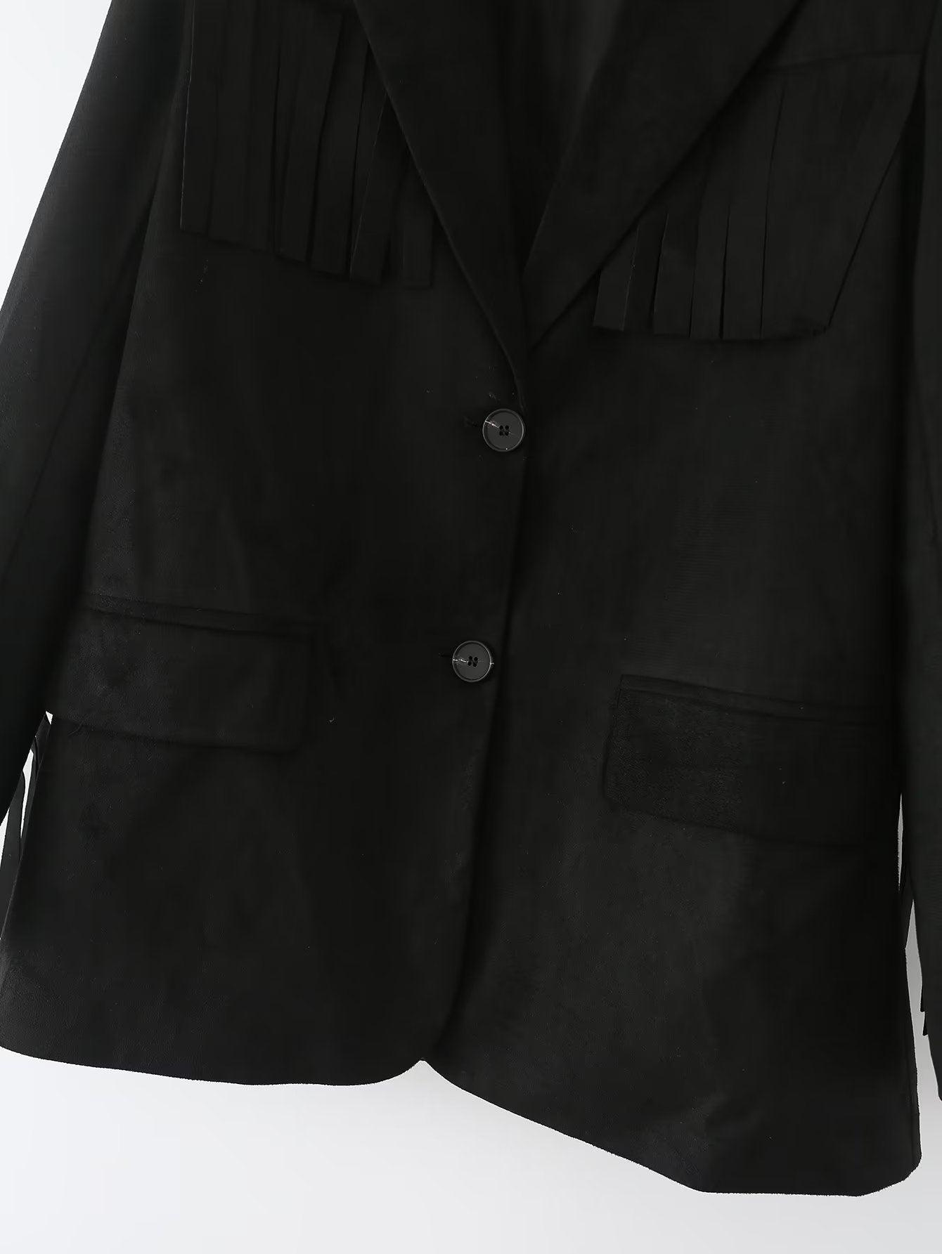 BLACK BLAZER - PRIBO