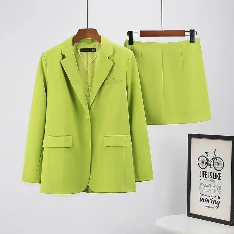 BLAZER & SKIRT SET - PRIBO