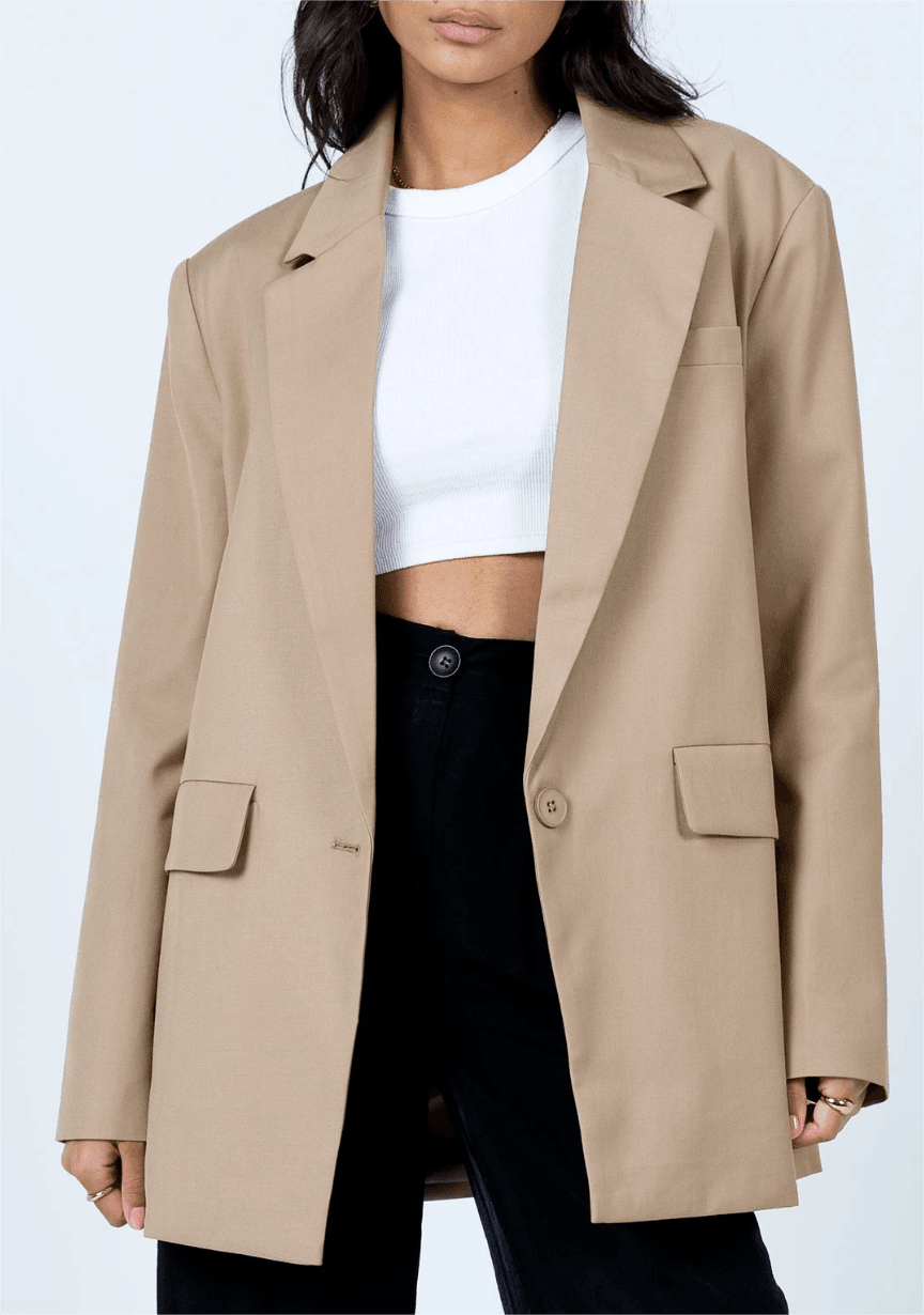 BLAZER SOLID COLOR - PRIBO