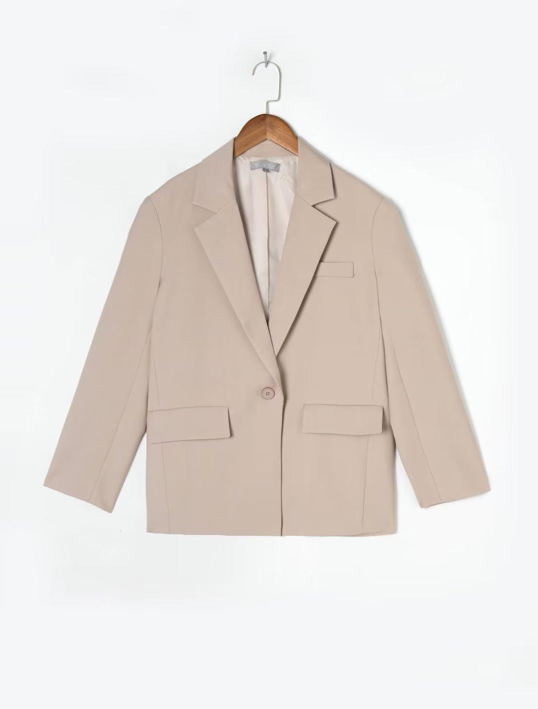 BLAZER SOLID COLOR - PRIBO